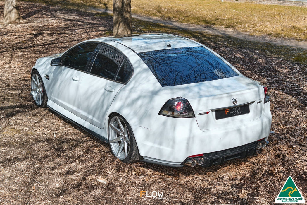 VE Commodore S2 Sedan Side Skirt Splitters (Pair)-Flow Designs