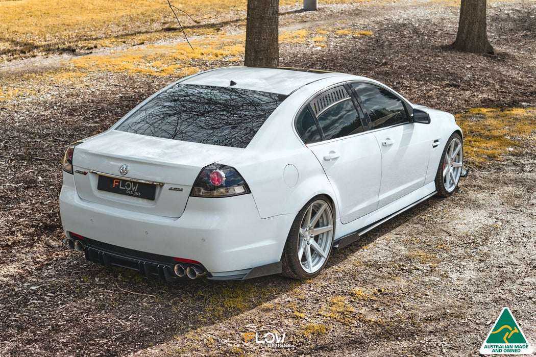 VE Commodore S2 Sedan Rear Spat Winglets (Pair)-Flow Designs