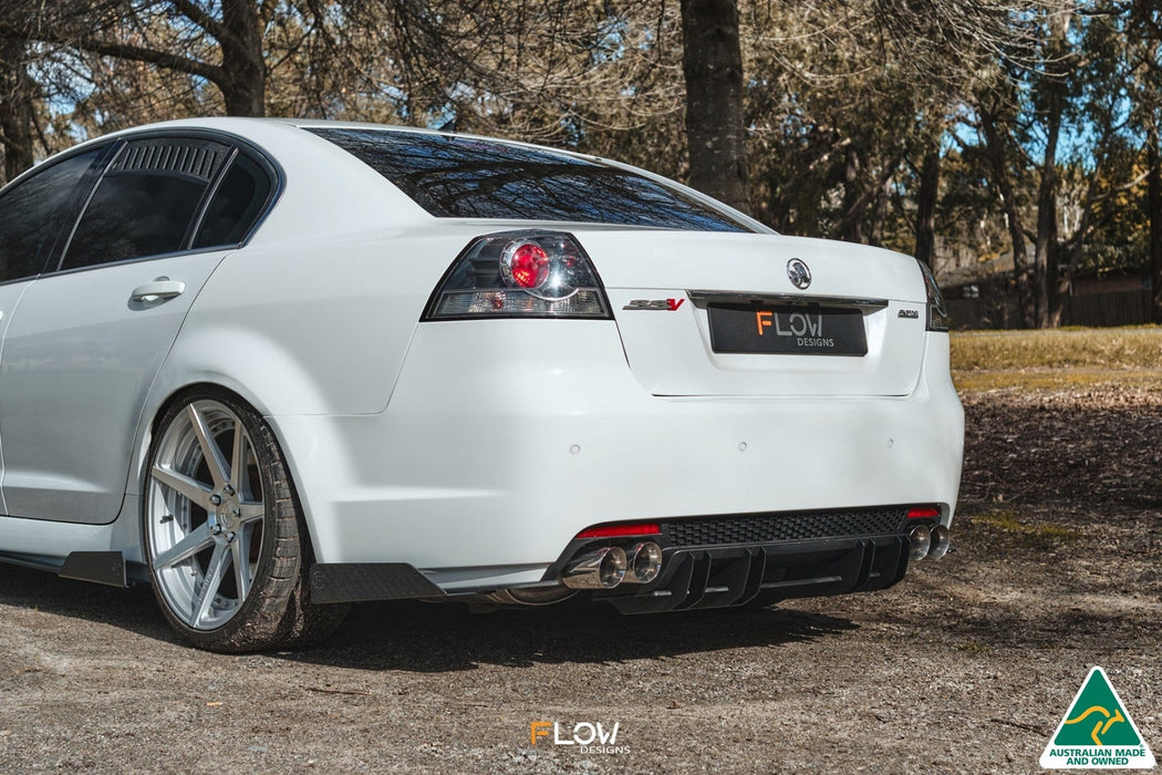 VE Commodore S2 Sedan Rear Spat Winglets (Pair)-Flow Designs