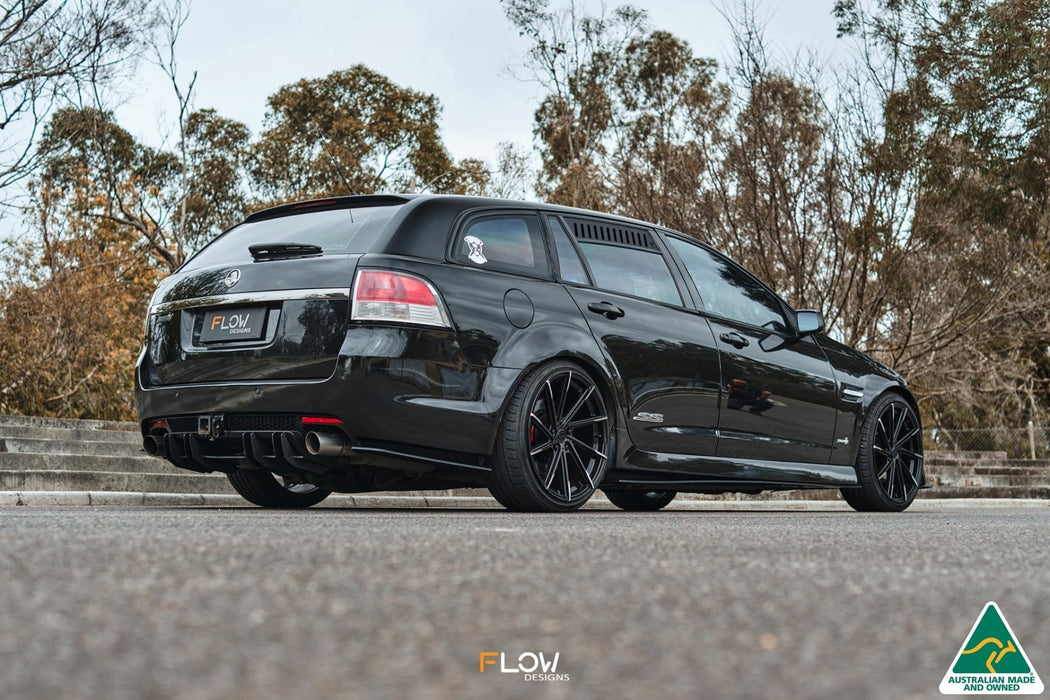 VE Commodore S2 Wagon Flow-Lock Rear Diffuser(Clearance-old design-no finish selection)-Flow Designs