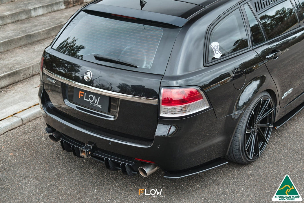 VE Commodore S2 Wagon Flow-Lock Rear Diffuser(Clearance-old design-no finish selection)-Flow Designs