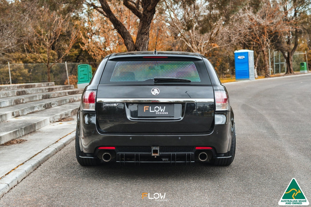 VE Commodore S2 Wagon Flow-Lock Rear Diffuser(Clearance-old design-no finish selection)-Flow Designs