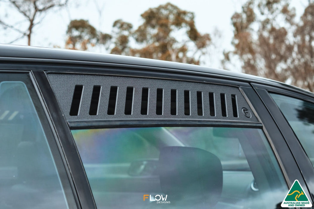 VE Commodore Wagon Rear Window Vents (Pair)-Flow Designs