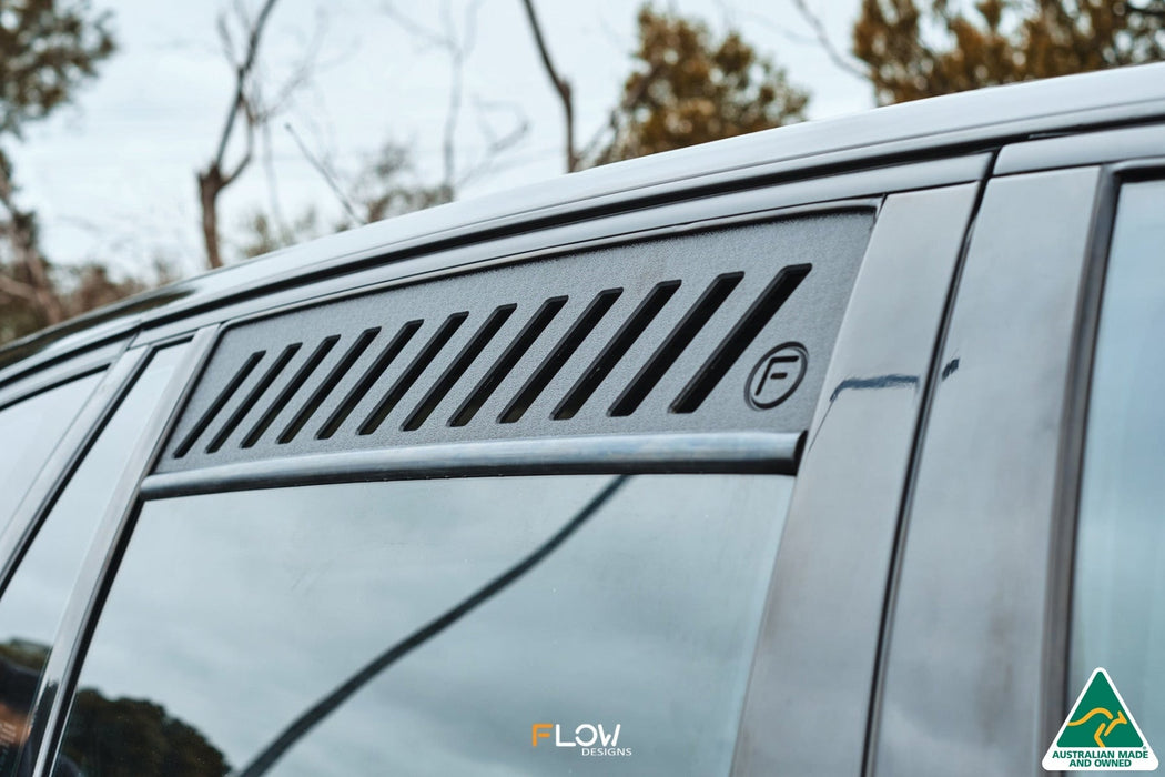 VE Commodore Wagon Rear Window Vents (Pair)-Flow Designs
