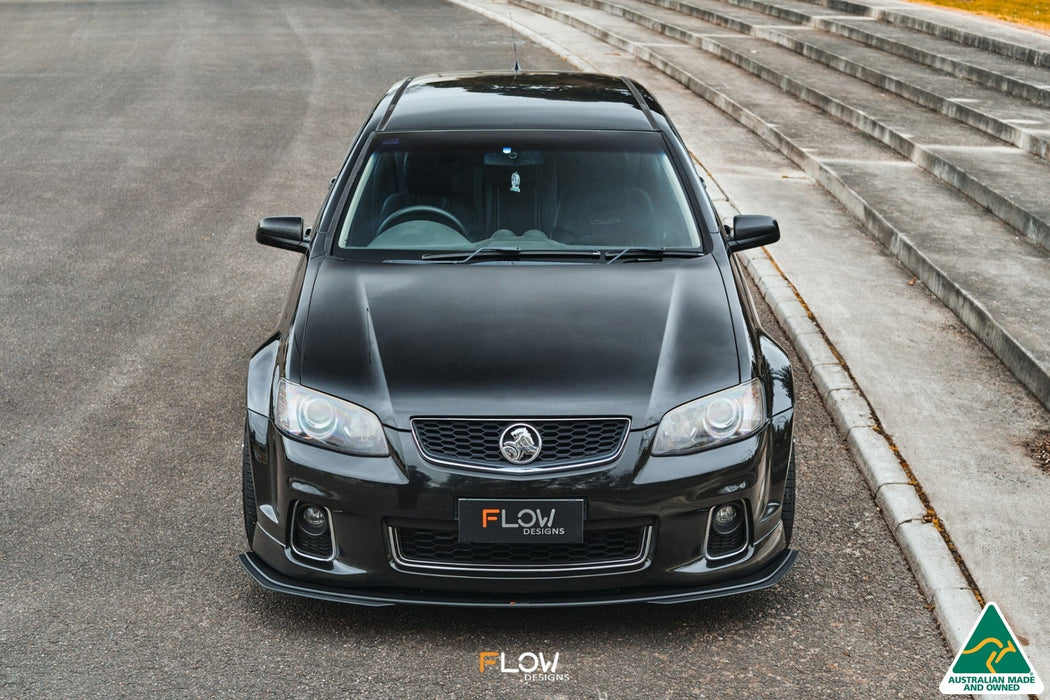 VE Commodore S2 Wagon Front Lip Splitter Extensions (Pair)-Flow Designs