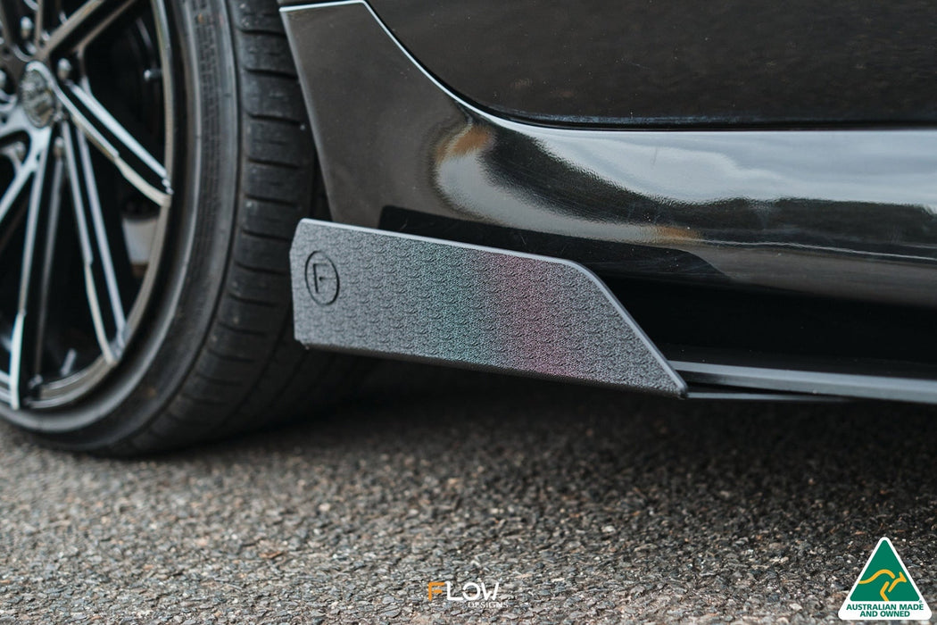 VE Commodore S2 Wagon Side Skirt Splitter Winglets (Pair)-Flow Designs
