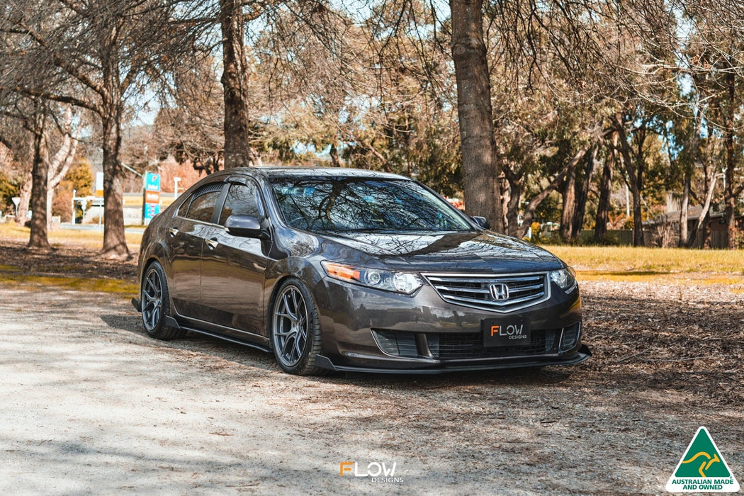 CU2 Accord Euro Front Lip Splitter Winglets - Standard (Pair)-Flow Designs