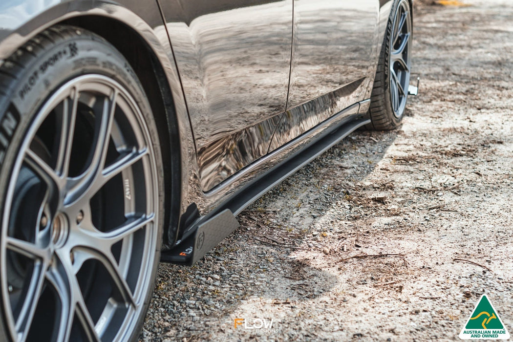 CU2 Accord Euro Side Skirt Splitters - Standard (Pair)-Flow Designs