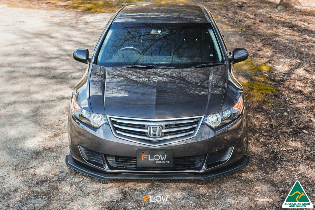 CU2 Accord Euro Front Lip Splitter Extensions - Standard (Pair)-Flow Designs