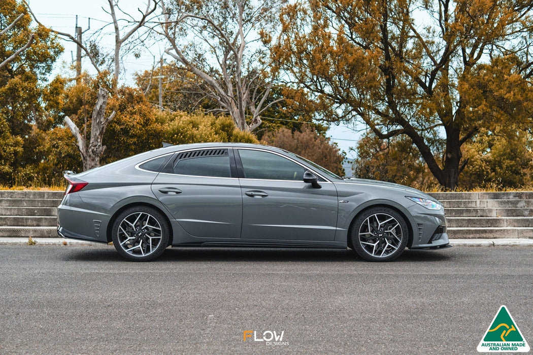 DN8 Sonata N Line 2020+ Rear Window Vents (Pair)-Flow Designs