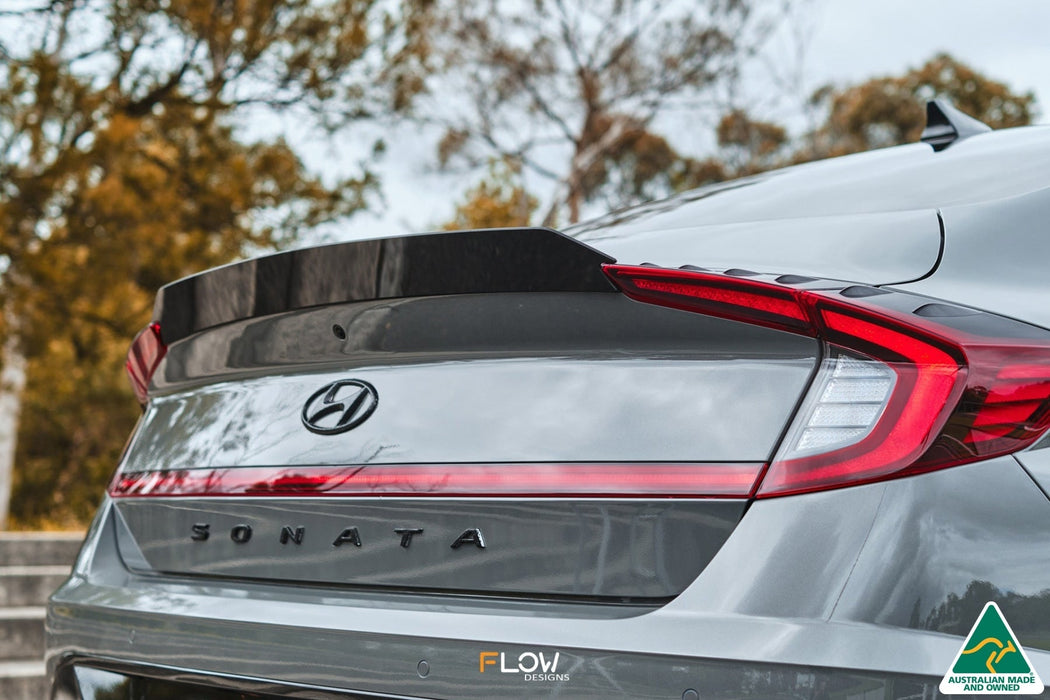 DN8 Sonata N Line 2020-2023 Rear Spoiler Extension-Flow Designs