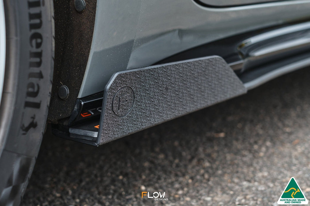 DN8 Sonata N Line 2020+ Side Skirt Splitter Winglets (Pair)-Flow Designs