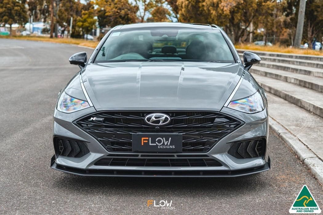 DN8 Sonata N Line 2020+ Front Lip Splitter Winglets (Pair)-Flow Designs
