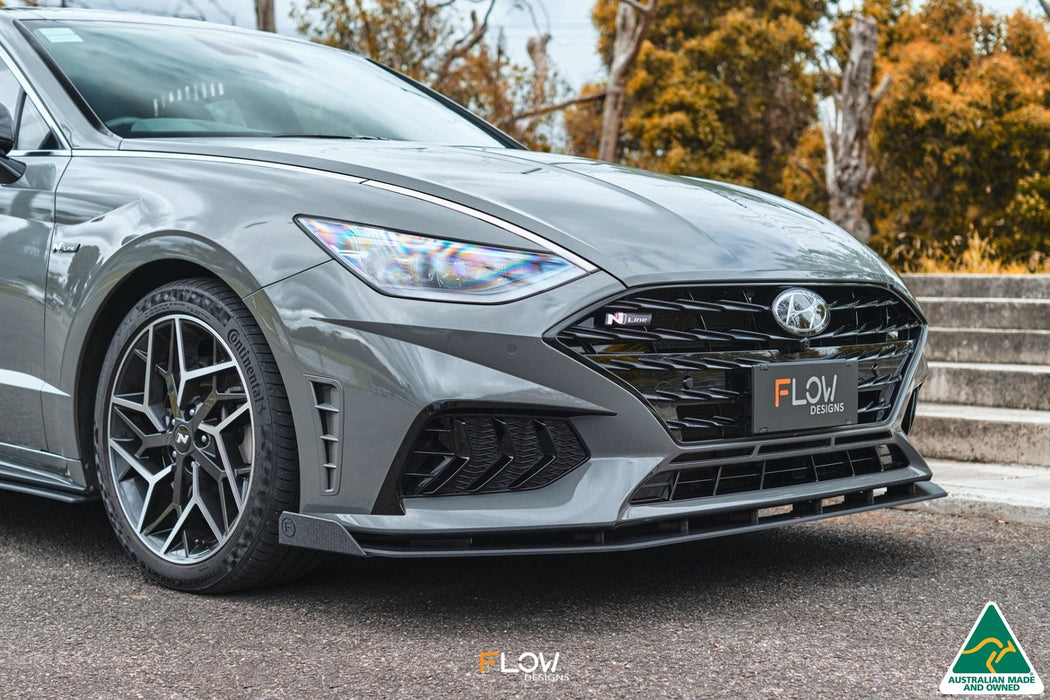 DN8 Sonata N Line 2020+ Front Lip Splitter Winglets (Pair)-Flow Designs