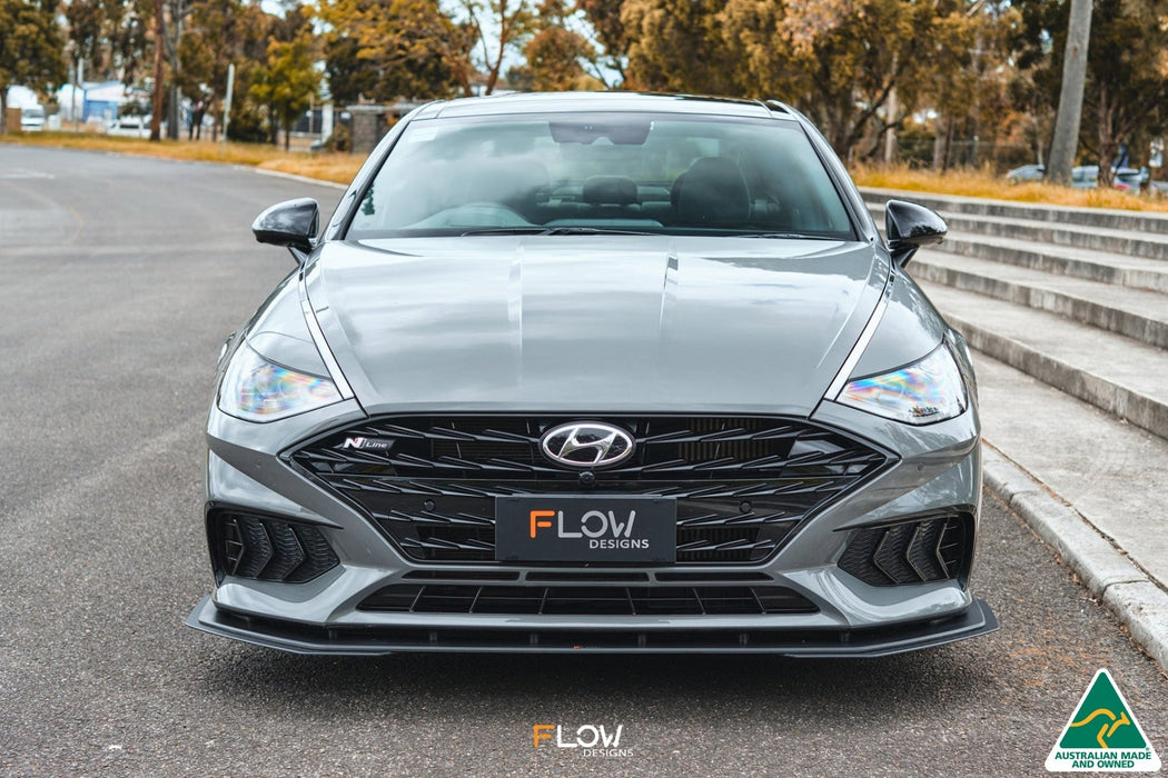DN8 Sonata N Line 2020+ Front Lip Splitter Extensions (Pair)-Flow Designs