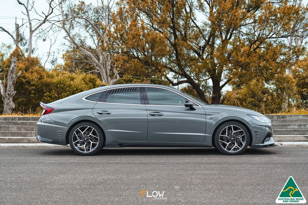 DN8 Sonata N Line 2020+ Side Skirt Splitters (Pair)-Flow Designs