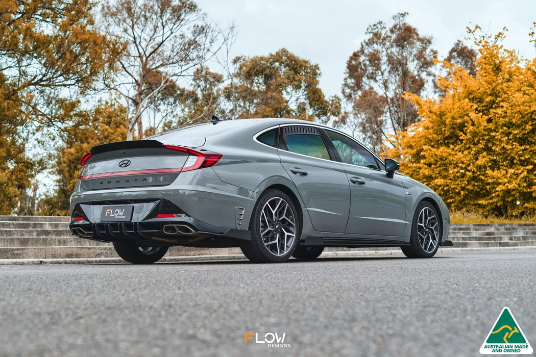 DN8 Sonata N Line 2020+ Rear Window Vents (Pair)-Flow Designs