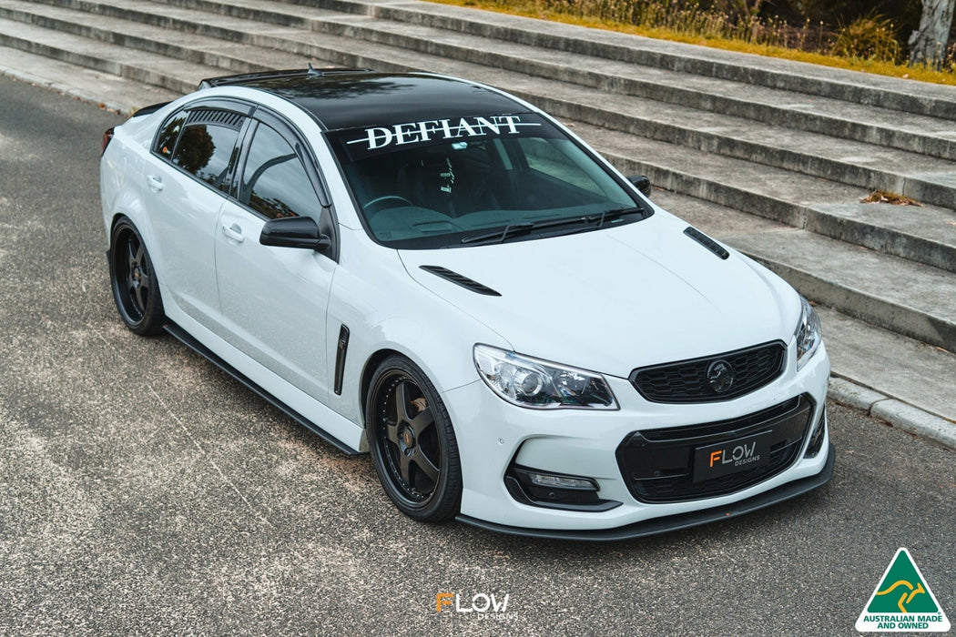 VF Commodore S2 Sedan Front Lip Splitter-Flow Designs