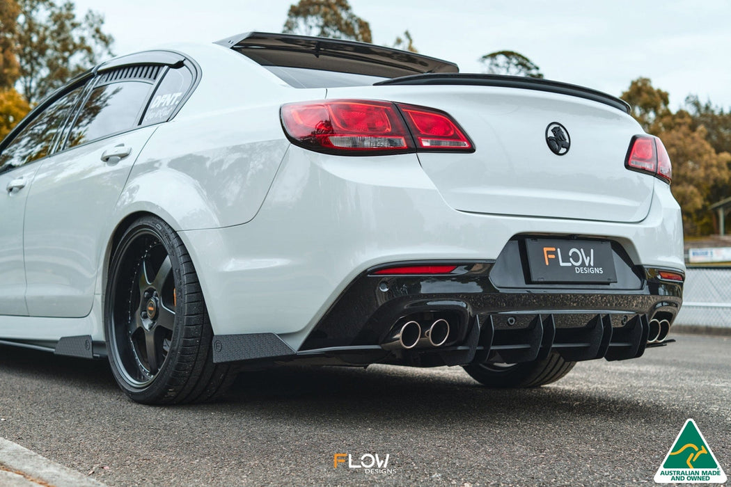 VF Commodore S2 Sedan Rear Spats (Pair)-Flow Designs