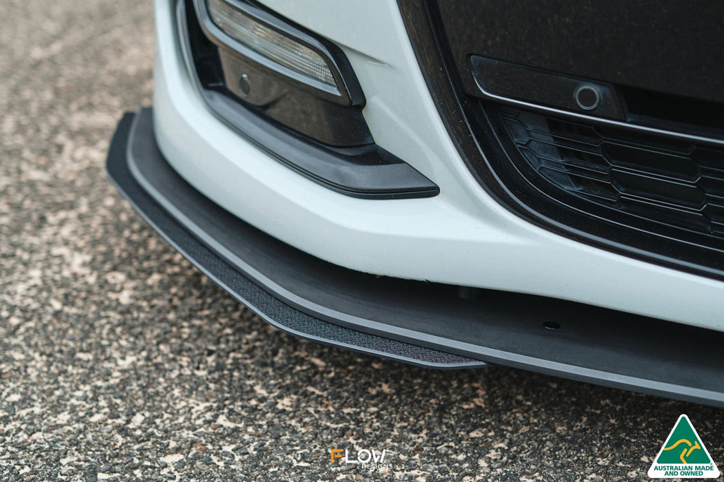 VF Commodore S2 Sedan Front Lip Splitter Extensions (Pair)-Flow Designs