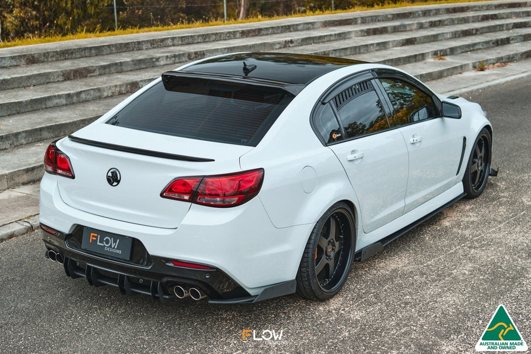 VF Commodore S2 Sedan Side Skirt Splitters (Pair)-Flow Designs