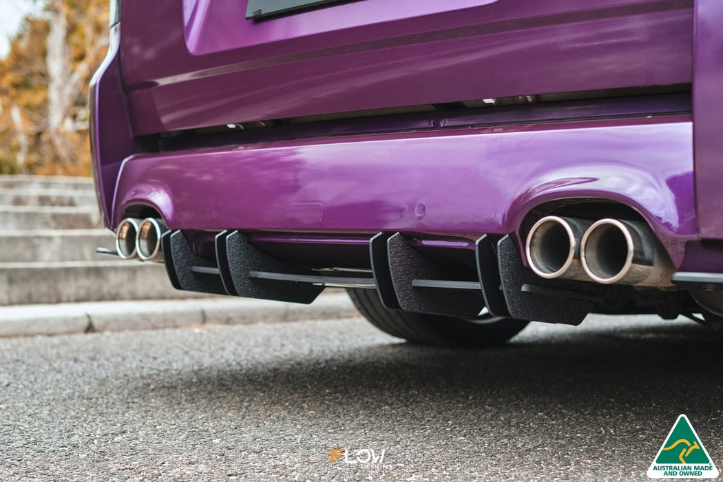 VF Commodore S1 Ute Flow-Lock Rear Diffuser-Flow Designs