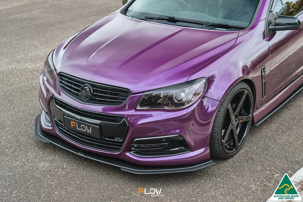 VF Commodore S1 Ute Front Lip Splitter-Flow Designs