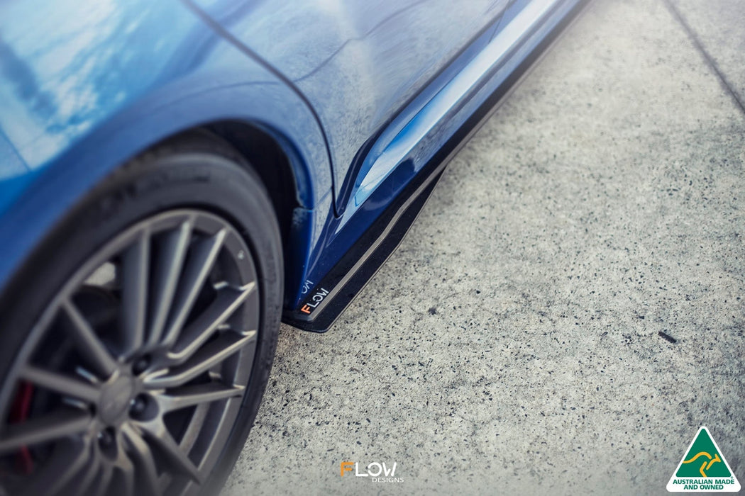 Impreza WRX / STI G3 Hatch (FL) Side Skirt Splitters (Pair)-Flow Designs