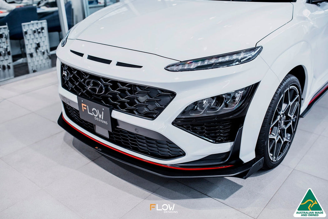 Kona N Front Lip Splitter Winglets (Pair)-Flow Designs