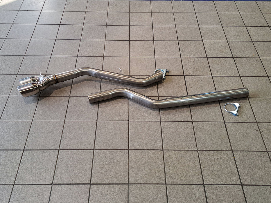 Jaguar XE 2.0d R Sport - Stainless steel cat back exhaust system