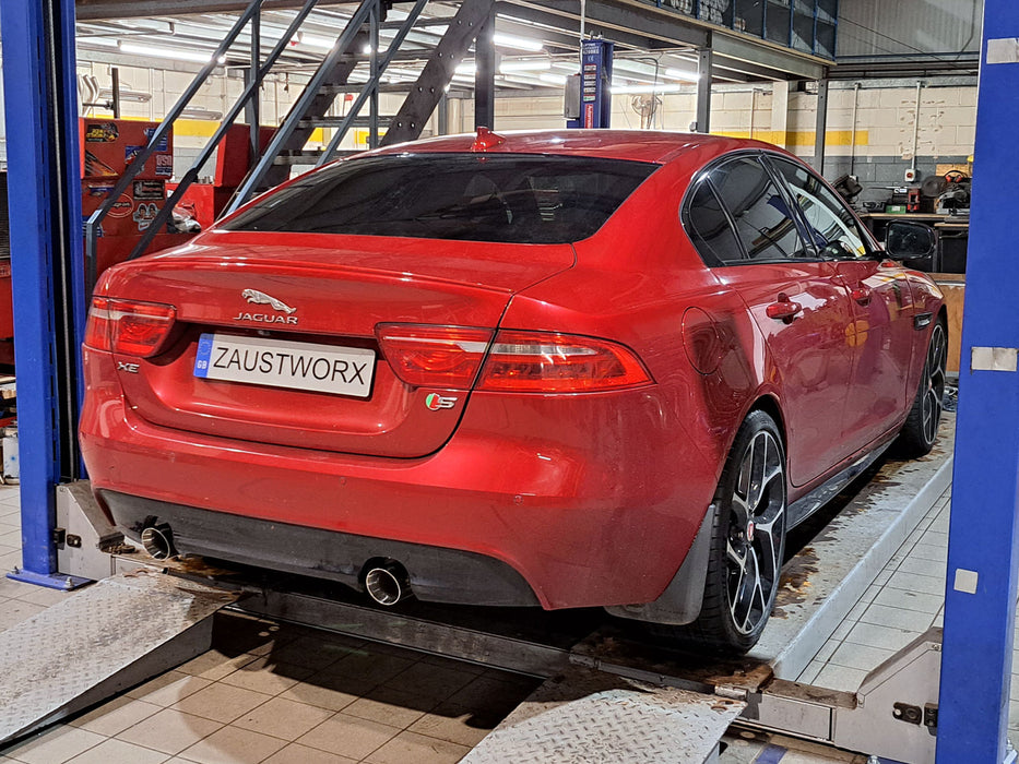 Jaguar XE-S 3.0 V6 Sport rear silencers