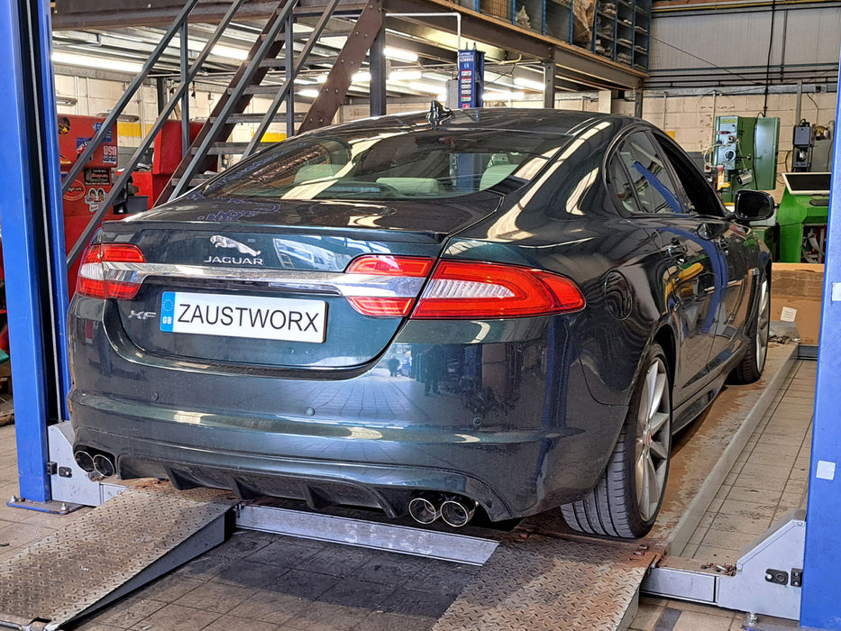 Jaguar XF 3.0 V6 Rear Silencer Deletes - Harrys Euro