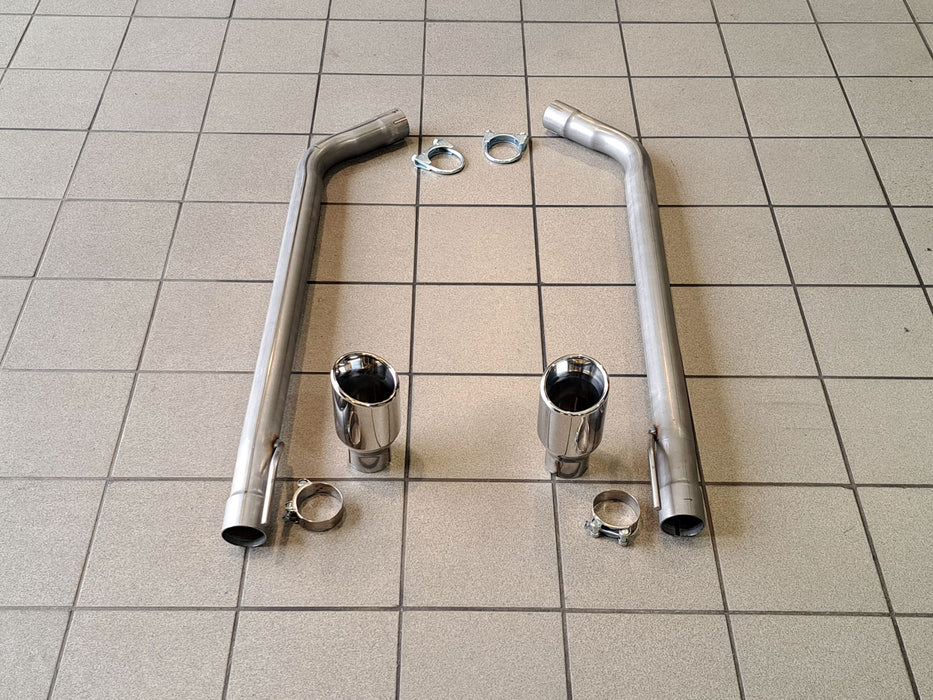 Jaguar XJ Sport 4.0 X300 Rear Silencer Deletes