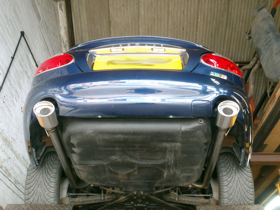Jaguar XK8 4.0/4.2 Supercharged - Rear Silencer Deletes