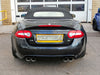 Jaguar XKR 5.0 V8 Rear Silencer Deletes - Harrys Euro