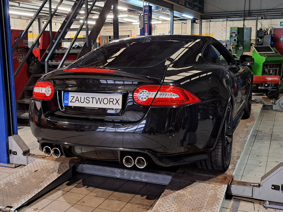 Jaguar XKR 5.0 V8 Rear Silencer Deletes - Harrys Euro