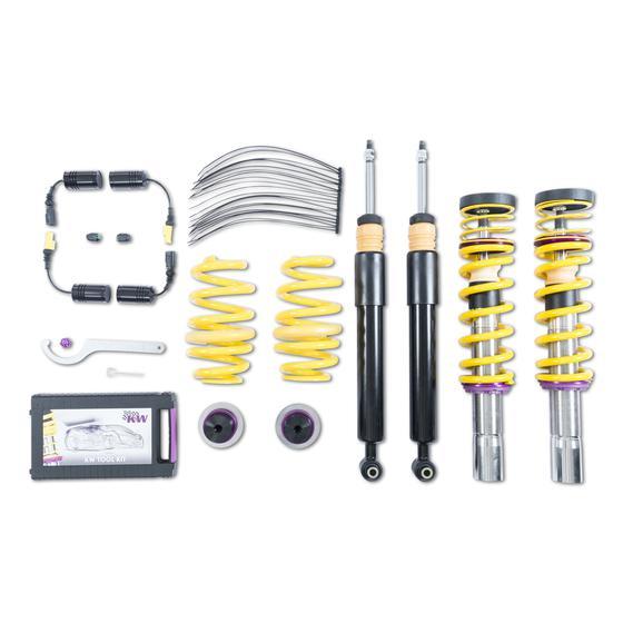 KW Coilover Kit V1 for 10/2015+ Audi A4 (8W2, 8WC, B9) w/ Deactivation For Electronic Dampers