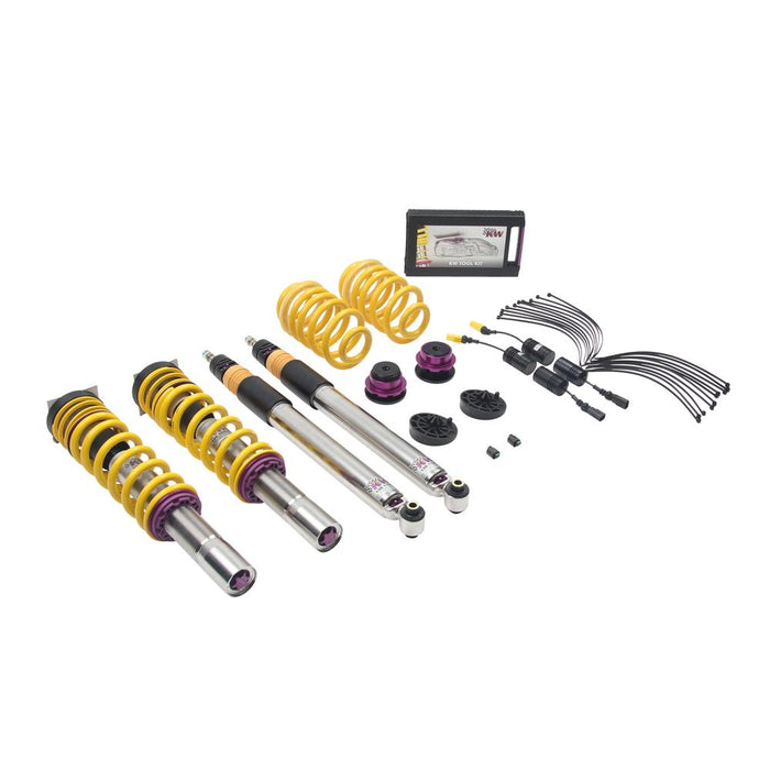 KW Coilover Kit V3 for 10/2015+ Audi A4 (8W2, 8WC, B9) w/ Deactivation For Electronic Dampers