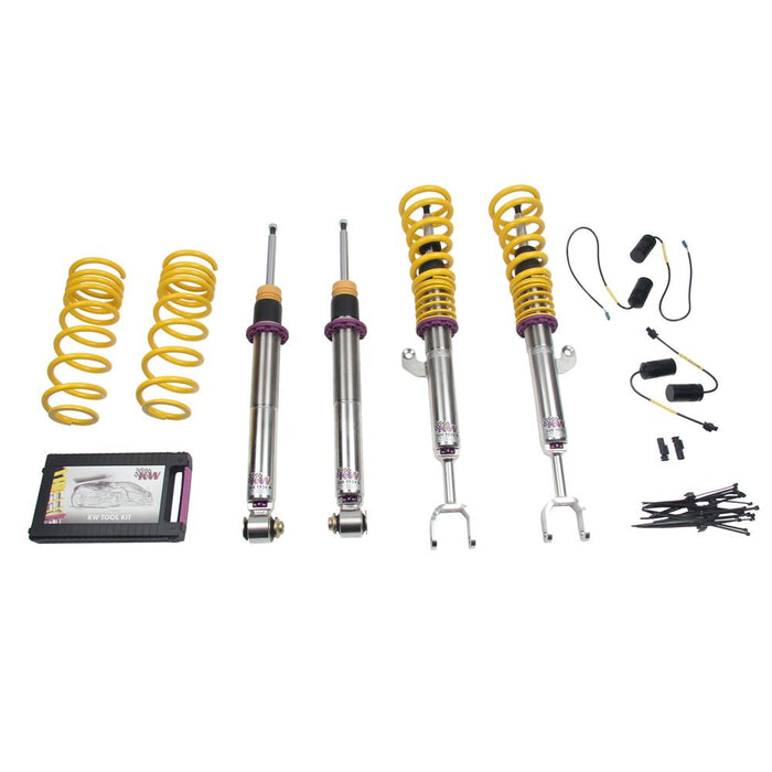 KW Coilover Kit V3 for 09/2011+ BMW 5 Series (F10) w/ Deactivation For Electronic Dampers