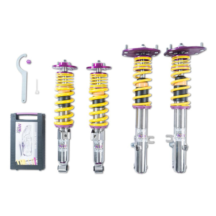 KW Coilover Kit V3 Clubsport for 07/1994+ Porsche 911 (993) w/ Top Mounts