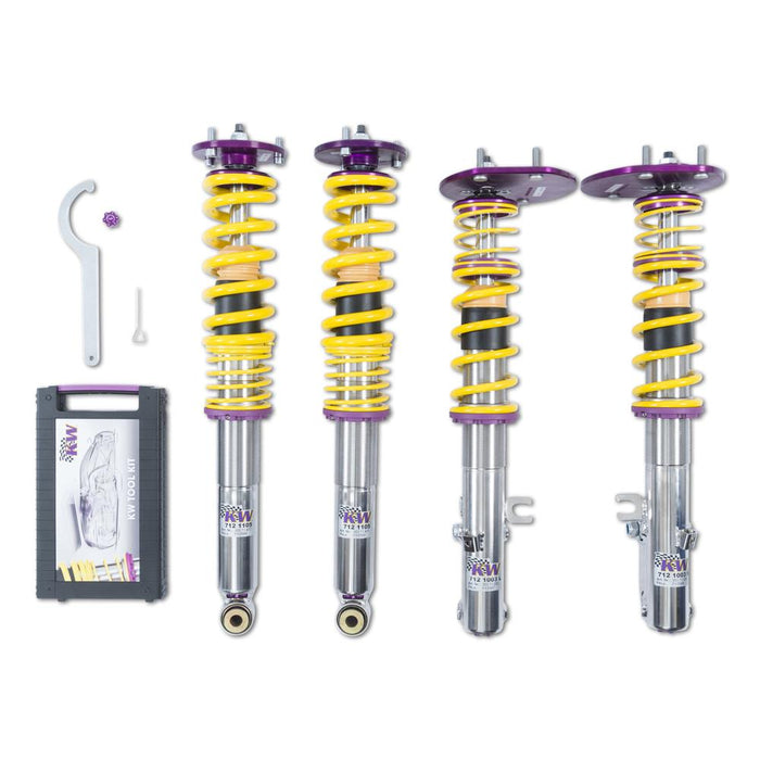 KW Coilover Kit V3 Clubsport for 12/1988-11/1990 Porsche 911 w/ Top Mounts