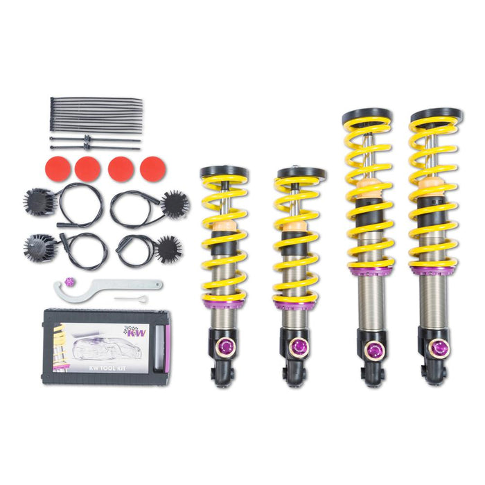 KW Coilover Kit V4 for 03/2017+ Mercedes Benz AMG GT Roadster (R190) w/ Deactivation For Electronic Dampers