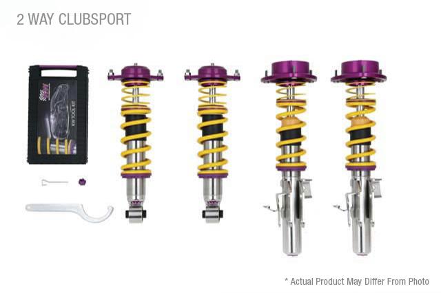 KW Coilover kit V3 Clubsport incl. top mounts for Porsche 09/1997-09/2005 911 (996)