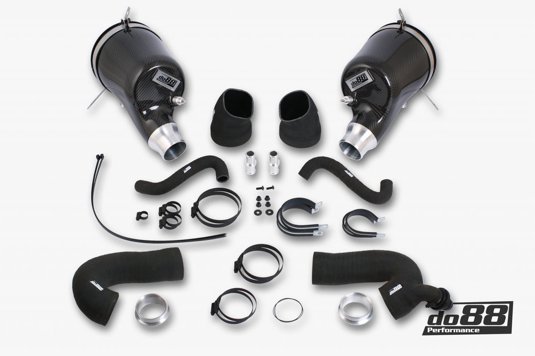 Porsche 911 Carrera (992) Induction system, 66mm outl, with Turbo inlet hoses - Harrys Euro