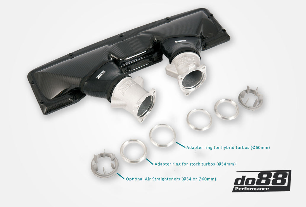 do88 Intake System Carbon Fiber Audi RS6 RS7 C8 + Hybrid Air straight