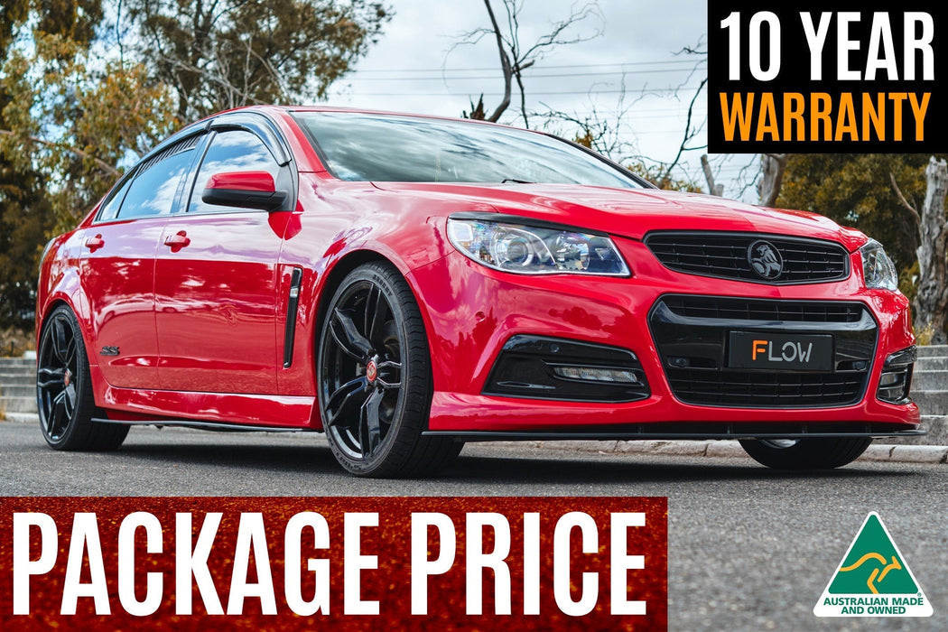 VF Commodore S1 Sedan Full Lip Splitter Set-Flow Designs