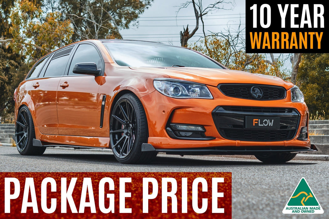 VF Commodore S2 Wagon Full Lip Splitter Set-Flow Designs