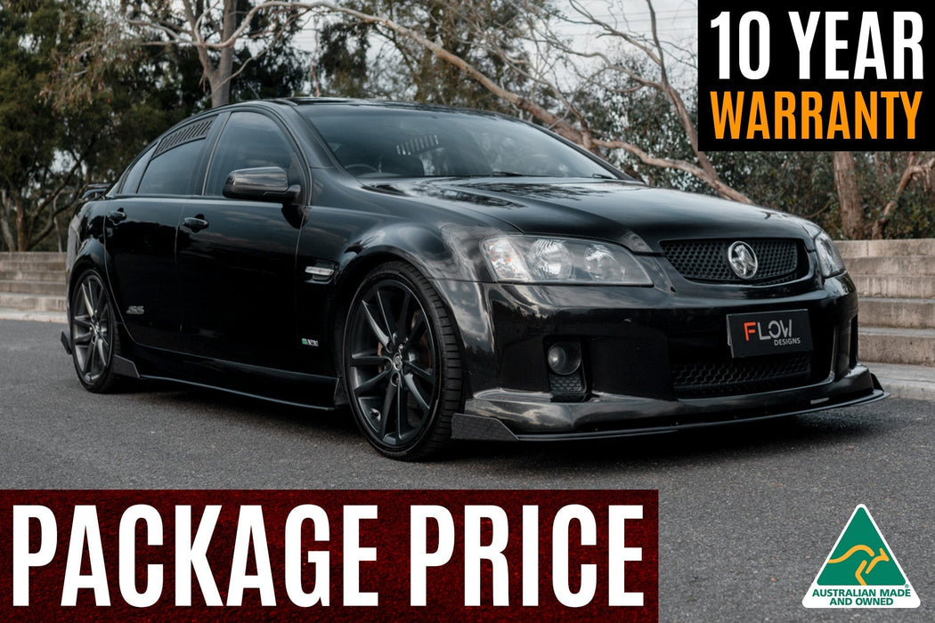 VE Commodore S1 Sedan Full Lip Splitter Set-Flow Designs