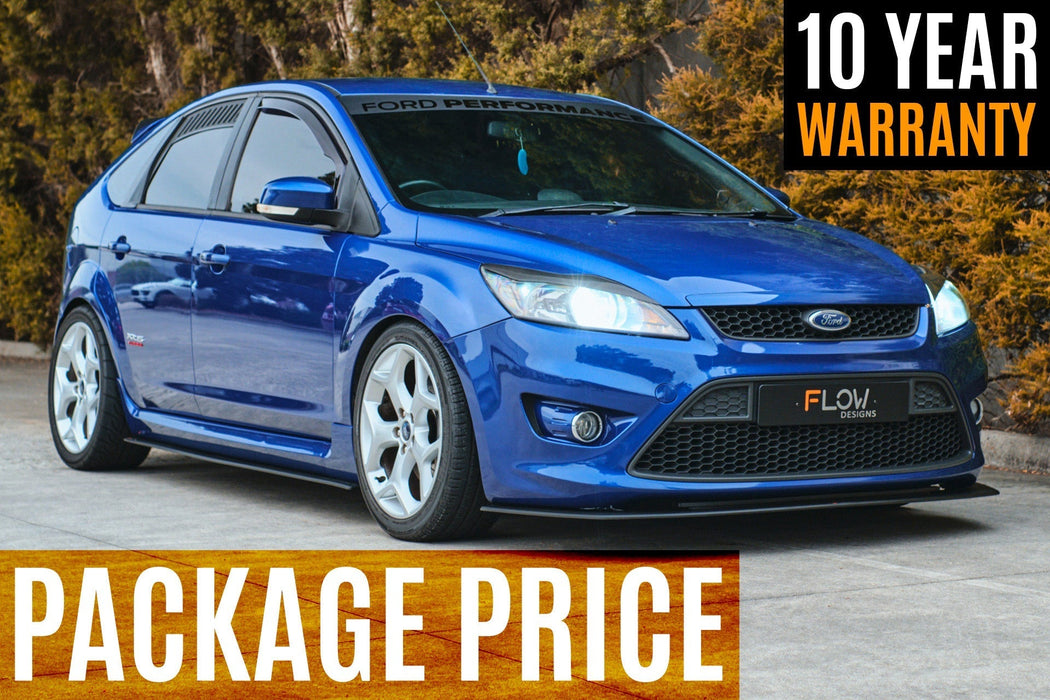 XR5 Focus Turbo V3 Full Lip Splitter Set-Flow Designs