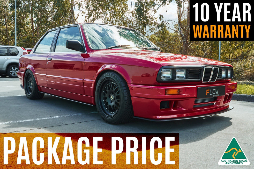 E30 M-Tech 2 Full Lip Splitter Set-Flow Designs